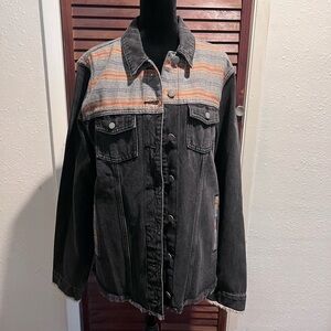 Roxy western denim shirt